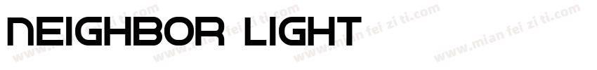 Neighbor Light字体转换